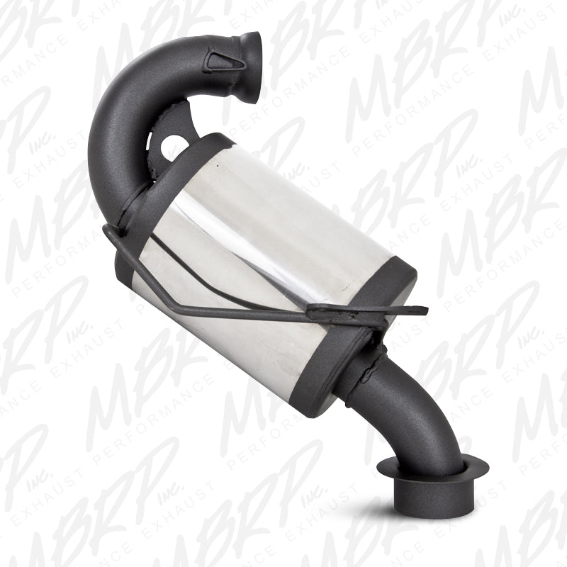 MBRP 99-01 Ski-Doo ZX Chassis/MXZ/Formula Z/Summit/Formula Deluxe/600 Trail Series Slip-On Exhaust-SR1 Performance