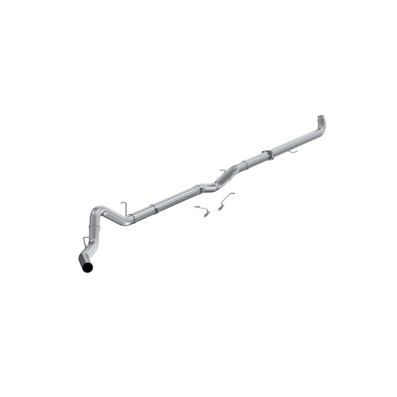 MBRP 01-04 Chevrolet/GMC Silverado/Sierra 2500/3500 6.6L 4in Downpipe-Back Exhaust Single Side Exit-SR1 Performance