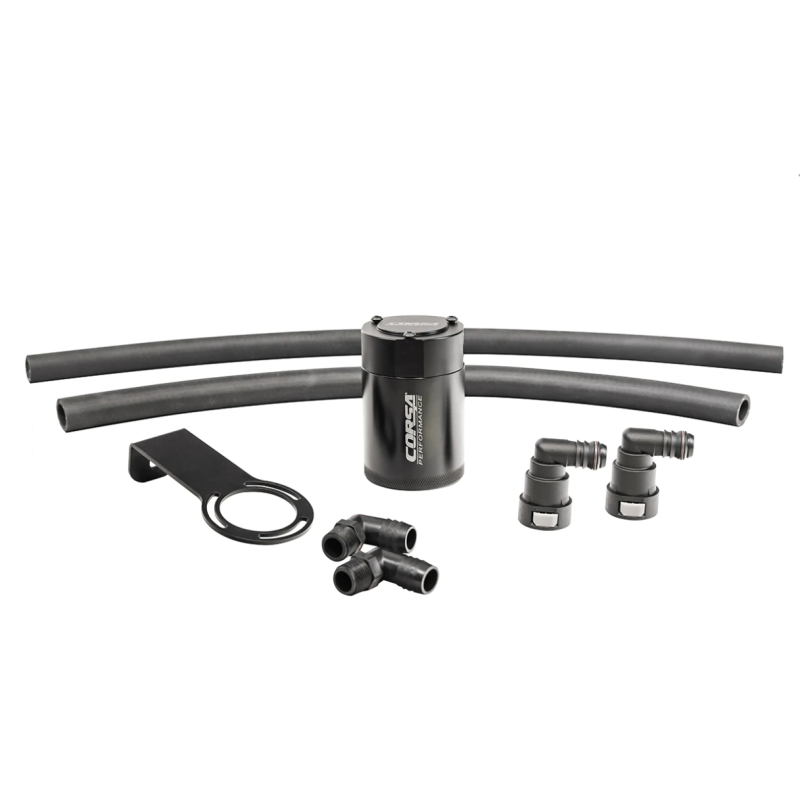 Corsa 2021-2024 Dodge Ram TRX Crew Cab Aluminum Oil Catch Can w/Mounting Bracket-SR1 Performance