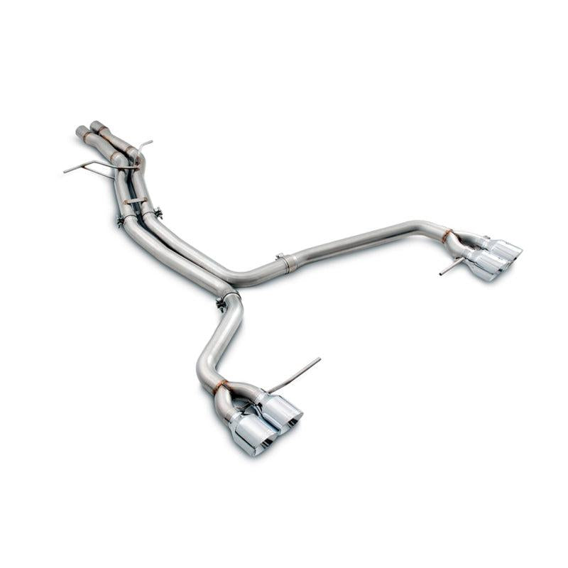 AWE Tuning Porsche Macan Touring Edition Exhaust System - Chrome Silver 102mm Tips-SR1 Performance