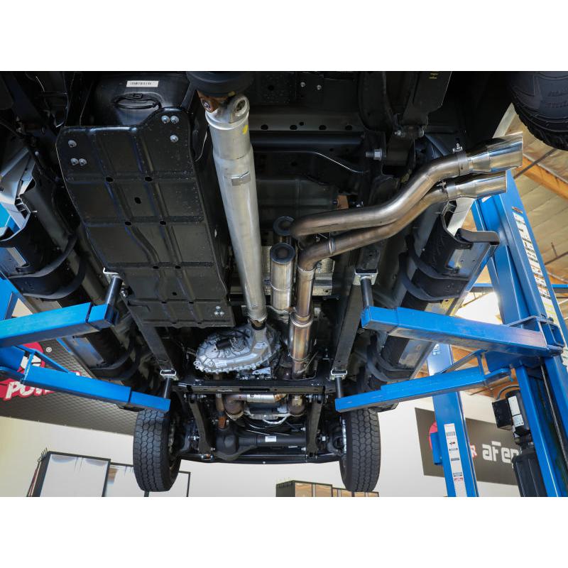 aFe Rebel Series 3in 409 SS Cat-Back Exhaust w/ Polish Tips 17-20 Ford F-250 V8 6.2L-SR1 Performance