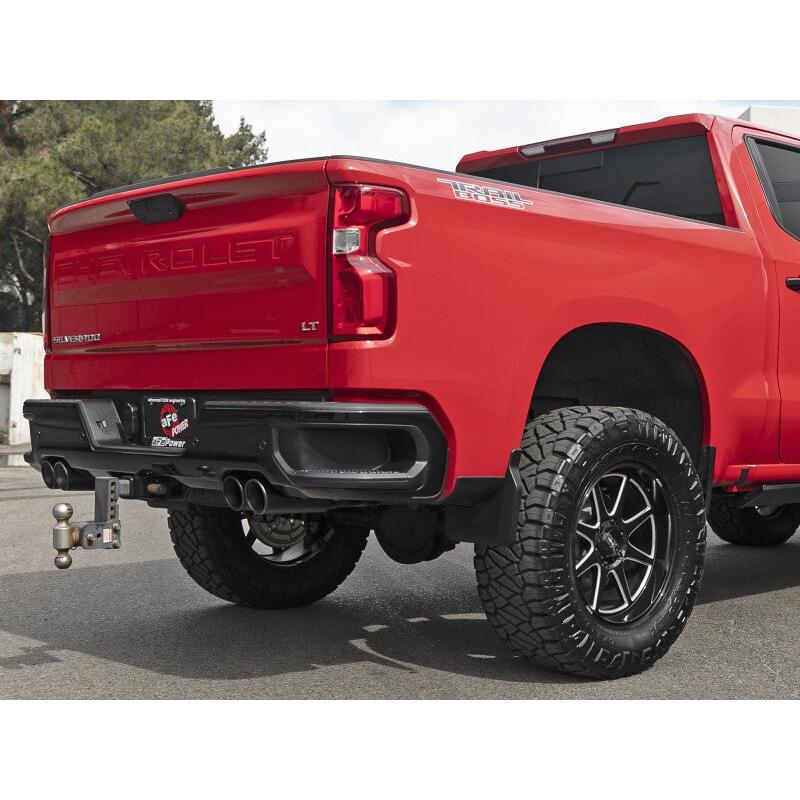 aFe 23-24 GM Trucks L6-3.0L (td) LZ0 Vulcan Series 3in 304 SS DPF-Back Exhaust System w/ Black Tip-SR1 Performance