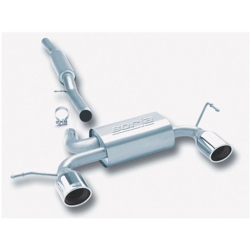 Borla 01-06 Audi TT Quattro 1.8T 225HP MT AWD 2dr Single Split Rear Exit SS Catback Exhaust-SR1 Performance