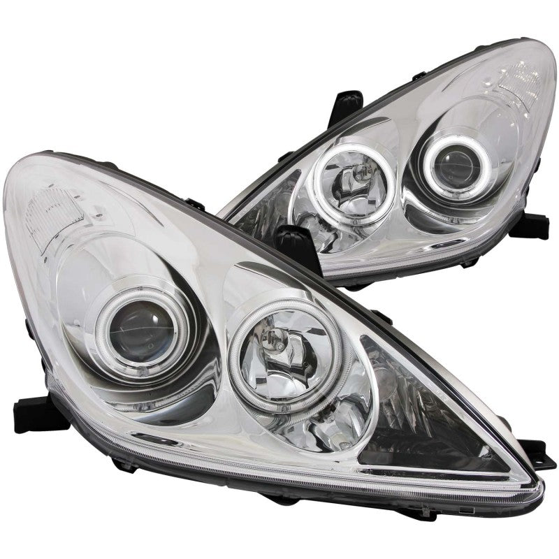 ANZO 2002-2003 Lexus Es300 Projector Headlights w/ Halo Chrome (CCFL)-SR1 Performance
