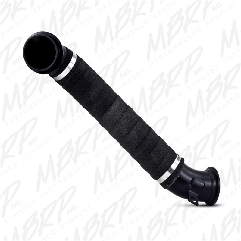 MBRP 2004.5-2010 Chev/GMC 6.6L Duramax 3in Turbo Down Pipe Black-SR1 Performance