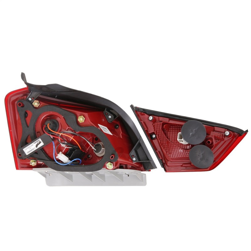 ANZO 14-18 Chevrolet Impala LED Taillights Red/Clear-SR1 Performance
