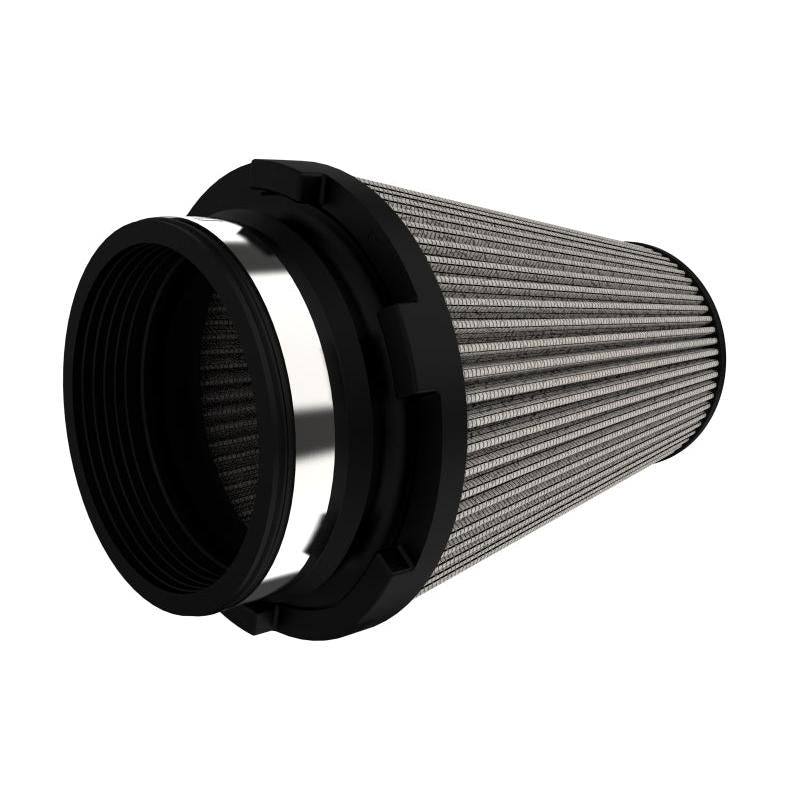 aFe MagnumFLOW Pro DRY S Universal Air Filter 4in F x 6in B x 4in T (Inv) x 8in H-SR1 Performance