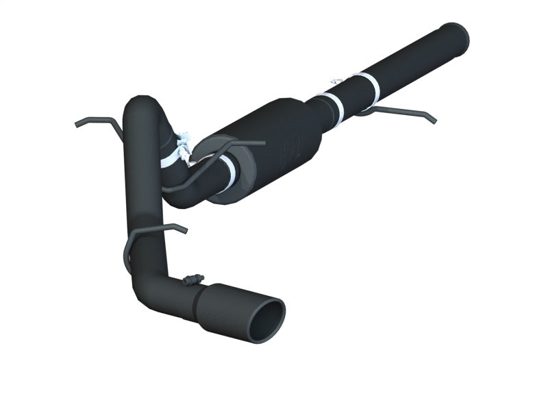 MBRP 14-17 Chevrolet Silverado 1500 4.3/5.3L 3in Cat Back Single Side Exit Black Exhaust-SR1 Performance