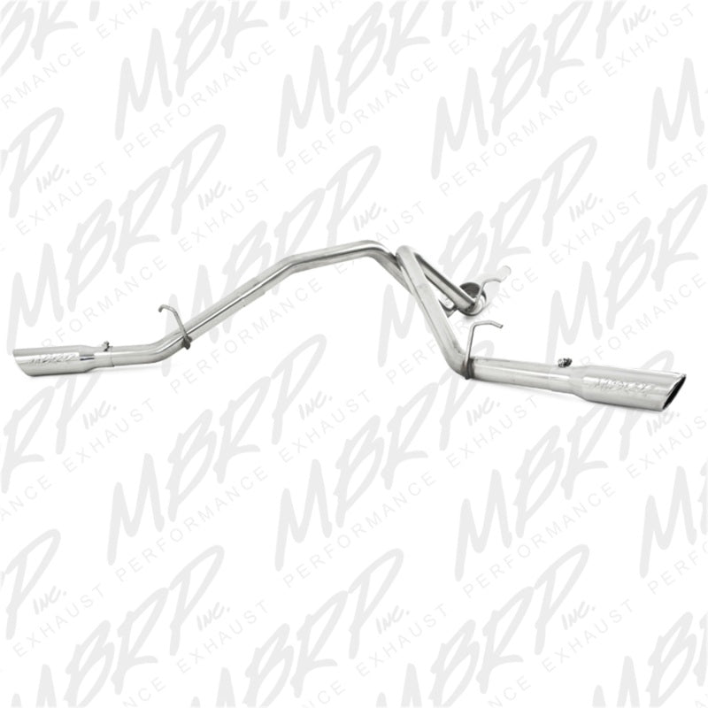 MBRP 2009 Chev/GMC 1500 4.8/5.3L EC/CC (excluding 8 bed) Cat Back Dual Split Side-SR1 Performance