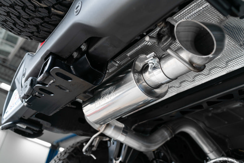 MBRP 21-Up Ford Bronco 2.3L/2.7L EcoBoost 2/4DR Aluminized Steel High Clearance Cat-back Exhaust-SR1 Performance