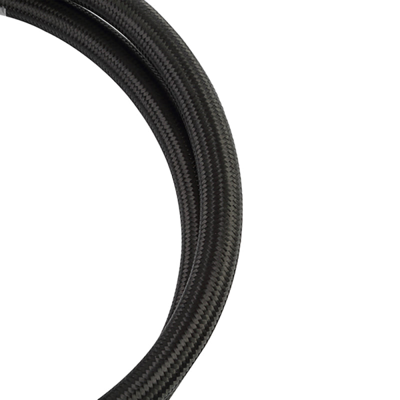 Mishimoto 10Ft Stainless Steel Braided Hose w/ -12AN Fittings - Black-SR1 Performance