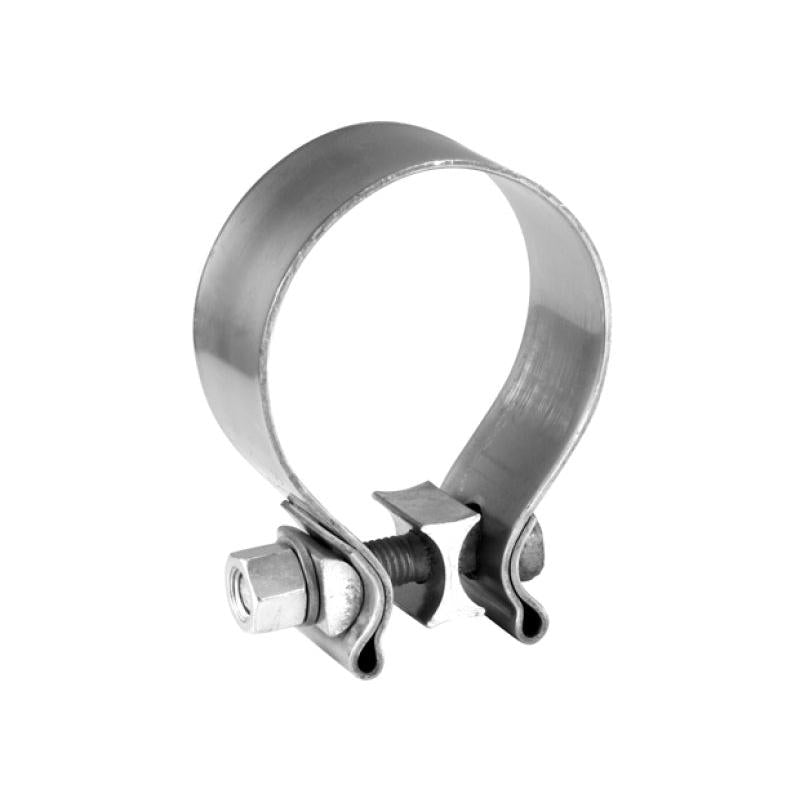 Borla Universal 2.25in (57mm) Stainless Steel Half Moon Clamp-SR1 Performance