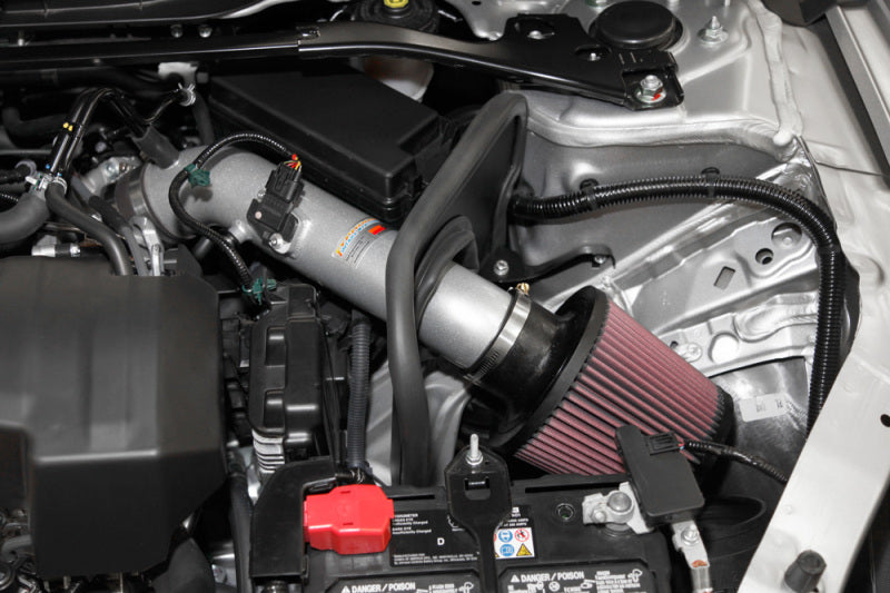 K&N 2013-14 Honda Accord 2.4L L4 69 Series Typhoon Air Intake System - Silver Cold Air Intake Kit-SR1 Performance