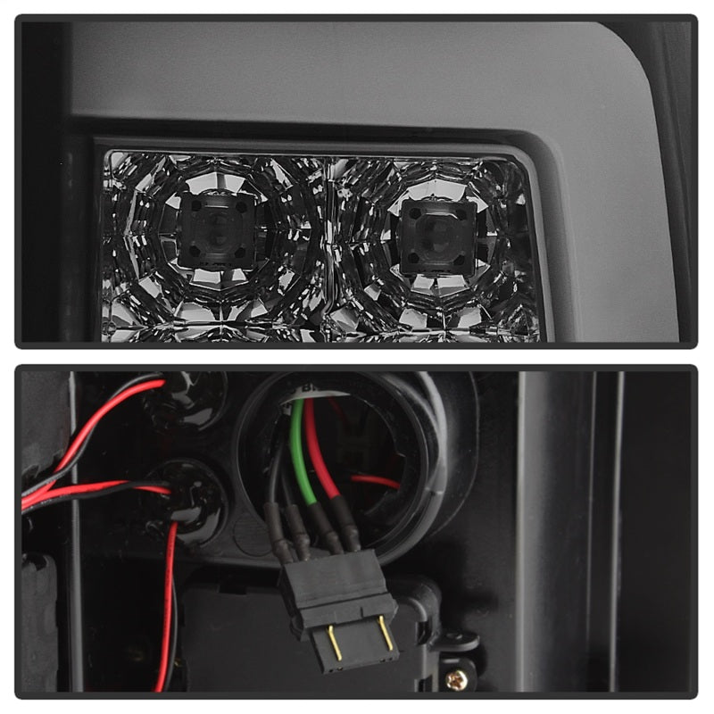 Spyder 07-13 Silverado (Will Not Work w/2010 921 Bulb)V3 Tail Lights Blk Smk ALT-YD-CS07V3-LBLED-BSM-SR1 Performance