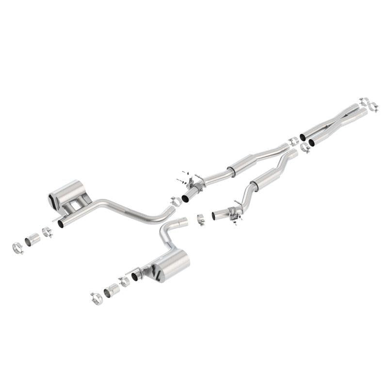 Borla 2015 Dodge Challenger SRT/392 Hemi 6.4L V8 S-TYPE Catback Exhaust w/ Valves Factory Bezel-SR1 Performance