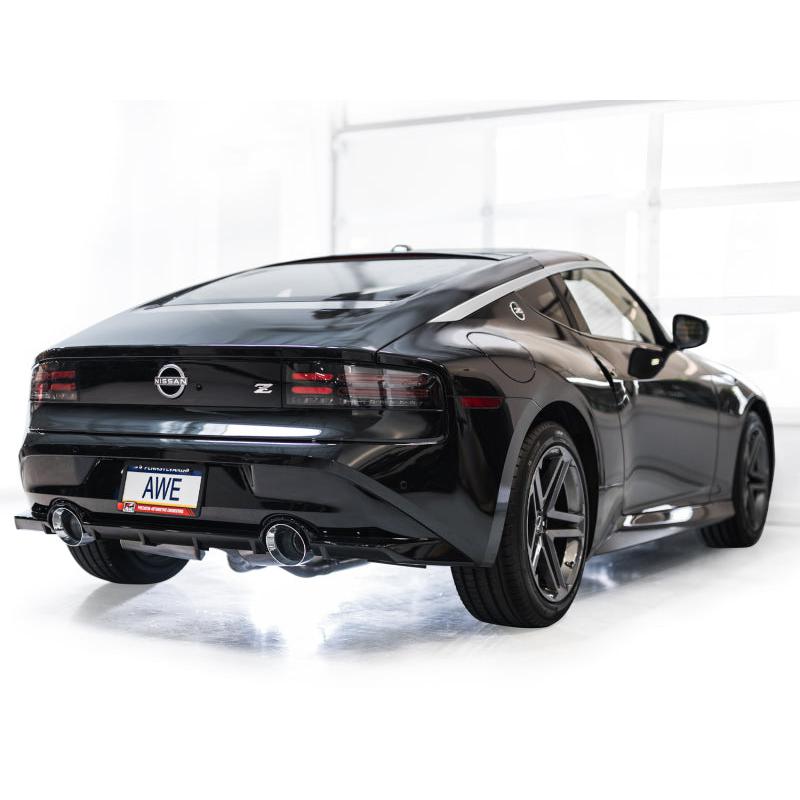 AWE 2023 Nissan Z RZ34 RWD Touring Edition Catback Exhaust System w/ Chrome Silver Tips-SR1 Performance