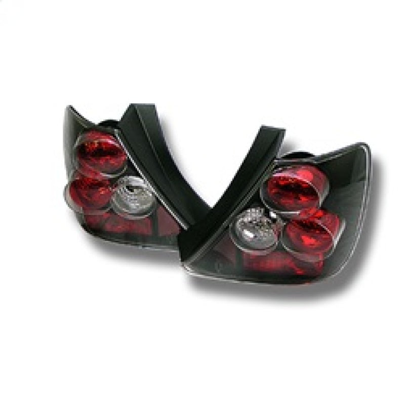 Spyder Honda Civic Si 03-05 Hatchback 3DR Euro Style Tail Lights Black ALT-YD-HC03-3D-BK-SR1 Performance