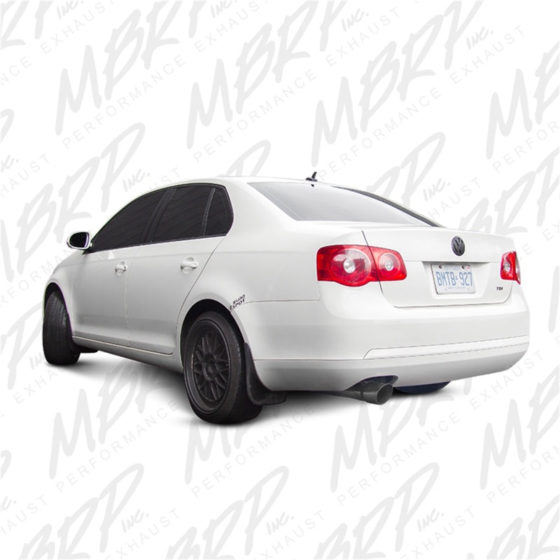 MBRP 05.5-06 VW 1.9L TDI Jetta 3in T409 Cat Back Exhaust-SR1 Performance