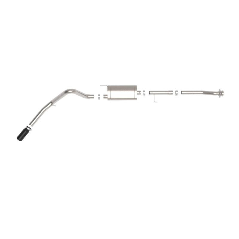 aFe Apollo GT 3in 409 SS Cat-Back Exhaust 2021 Ford F-150 V6 2.7L/3.5L (tt)/V8 5.0L w/ Black Tips-SR1 Performance