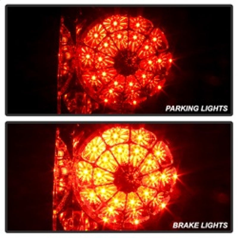Spyder Toyota Tundra 07-13 LED Tail lights Red Smoke ALT-YD-TTU07-LED-RS-SR1 Performance