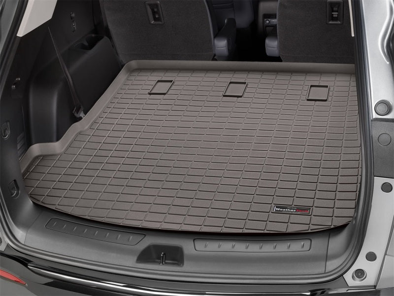 WeatherTech 2018+ Buick Enclave Cargo Liners - Cocoa for Complete Trunk Protection