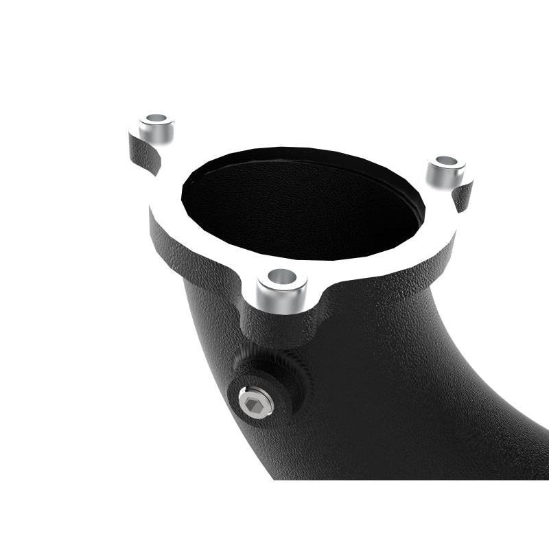 aFe 17-22 BMW 540i (G30/G31/G38) B58 L6 3.0L (t) BladeRunner 3in Aluminum Hot Charge Pipe - Black-SR1 Performance