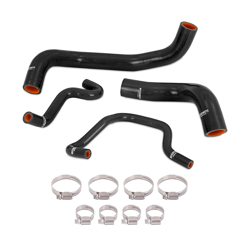 Mishimot 16+ Infiniti Q50/Q60 3.0T Silicone Coolant Hose Kit - Black-SR1 Performance