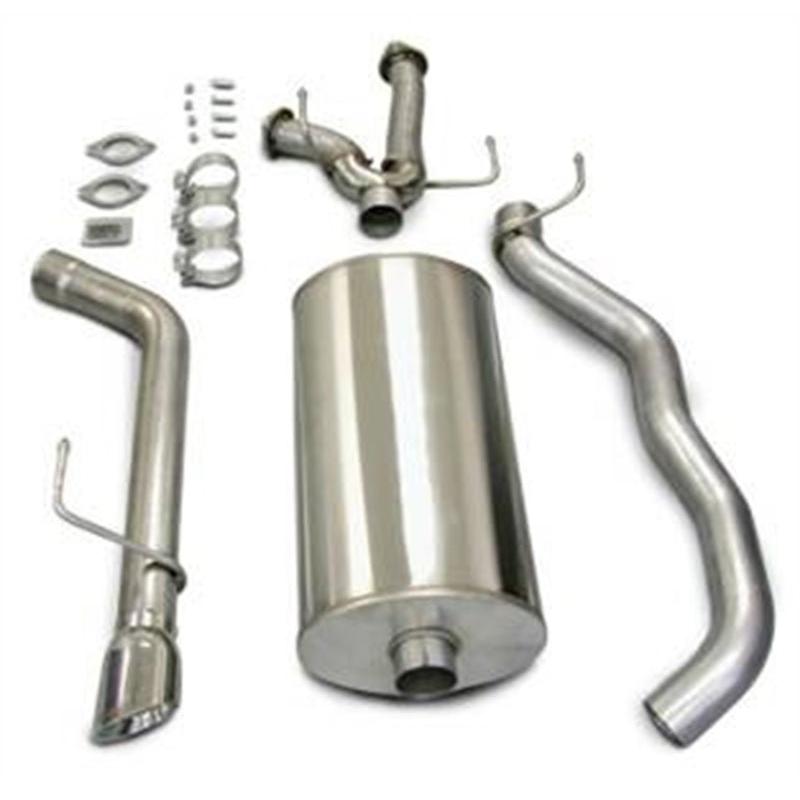Corsa 2008-2017 Toyota Sequoia 5.7L V8 Polished Touring Cat-Back Exhaust-SR1 Performance