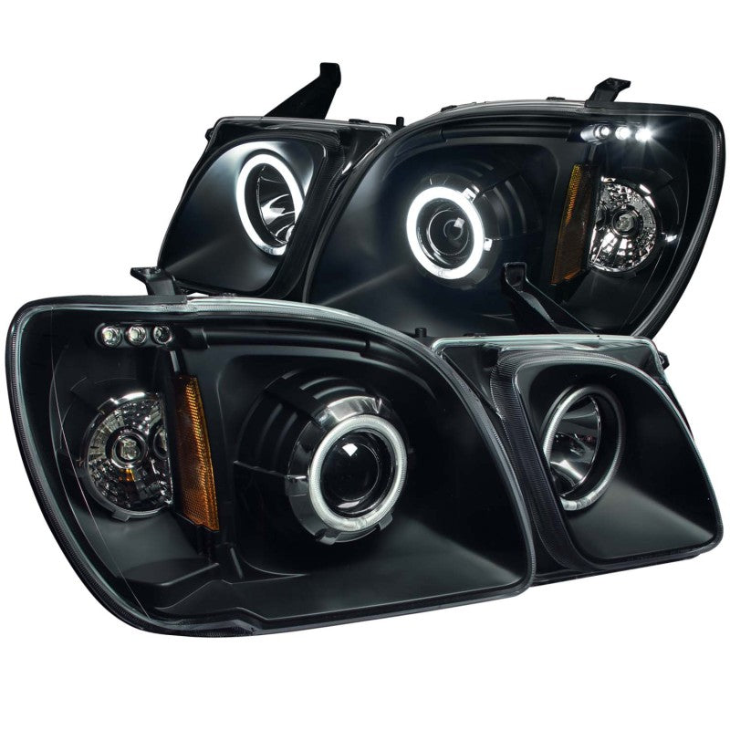 ANZO 1998-2007 Lexus Lx470 Projector Headlights w/ Halo Black (CCFL)-SR1 Performance
