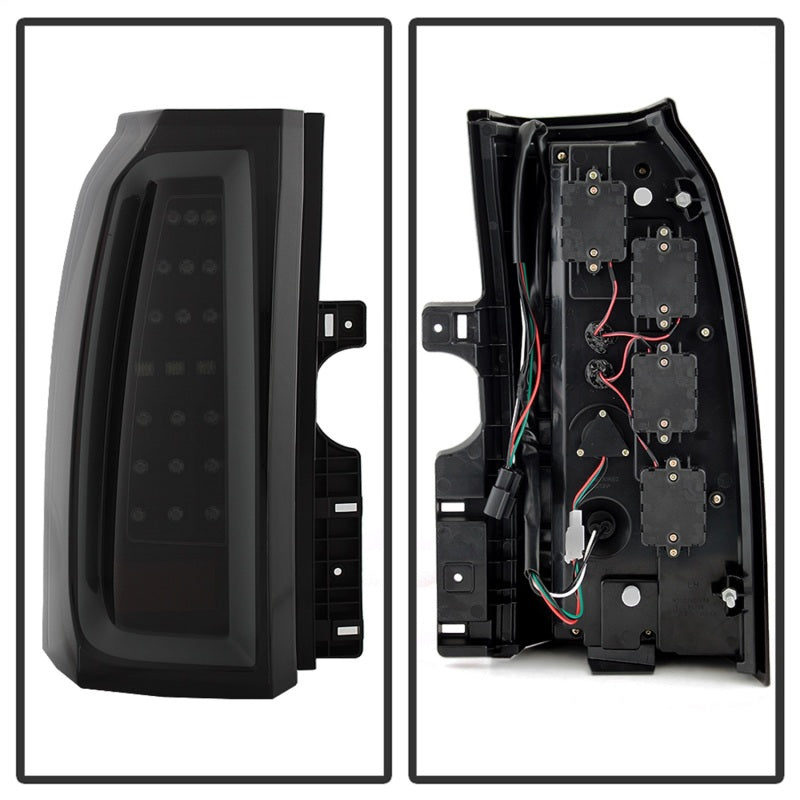 Spyder Chevy Tahoe / Suburban 15-17 LED Tail Lights - Black Smoke (ALT-YD-CTA15-LED-BSM)-SR1 Performance