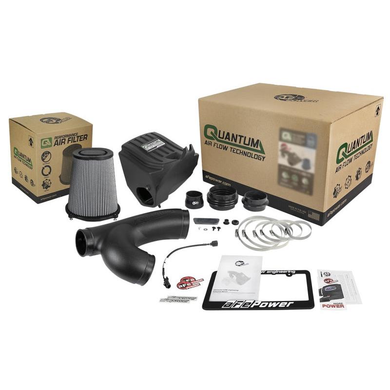 aFe Quantum Pro DRY S Cold Air Intake System 15-18 Ford F150 EcoBoost V6-3.5L/2.7L - Dry-SR1 Performance