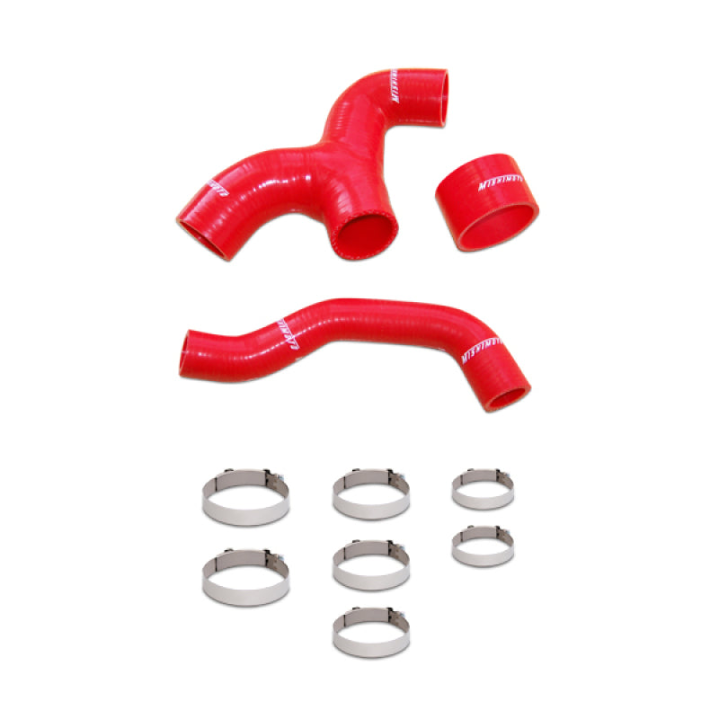 Mishimoto 02-05 Subaru WRX Red Silicone Intercooler Hoses-SR1 Performance