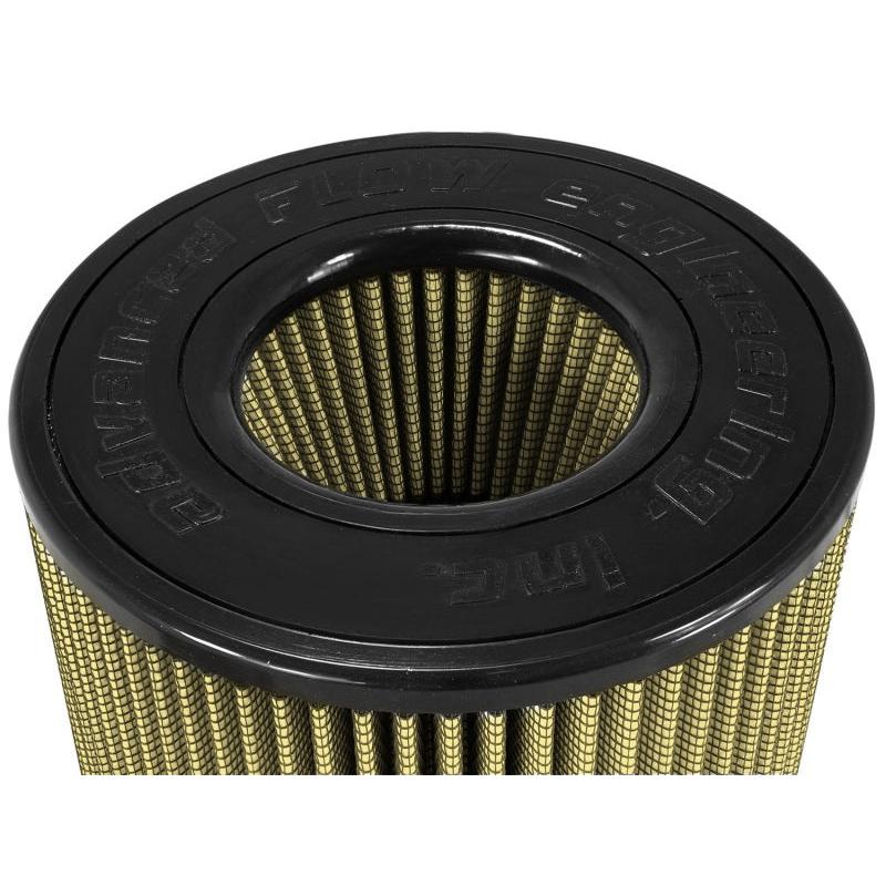 aFe MagnumFLOW Pro GUARD 7 Universal Filter 3.3in F 8in B(Inverted) 8in T(Inverted 3.5in) 8in H-SR1 Performance