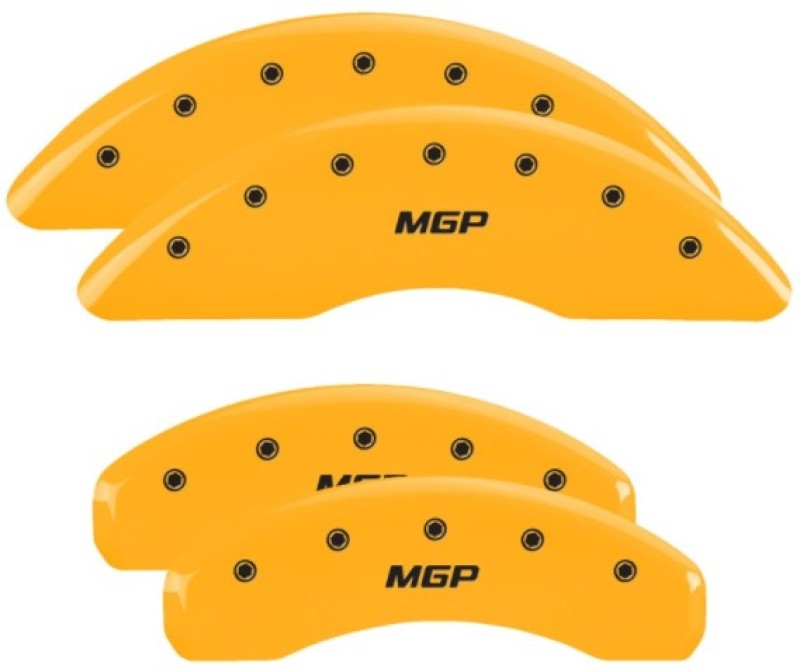 MGP 4 Caliper Covers for 2019-2024 Ram 1500 * Yellow Finish with Engraved MGP Logo