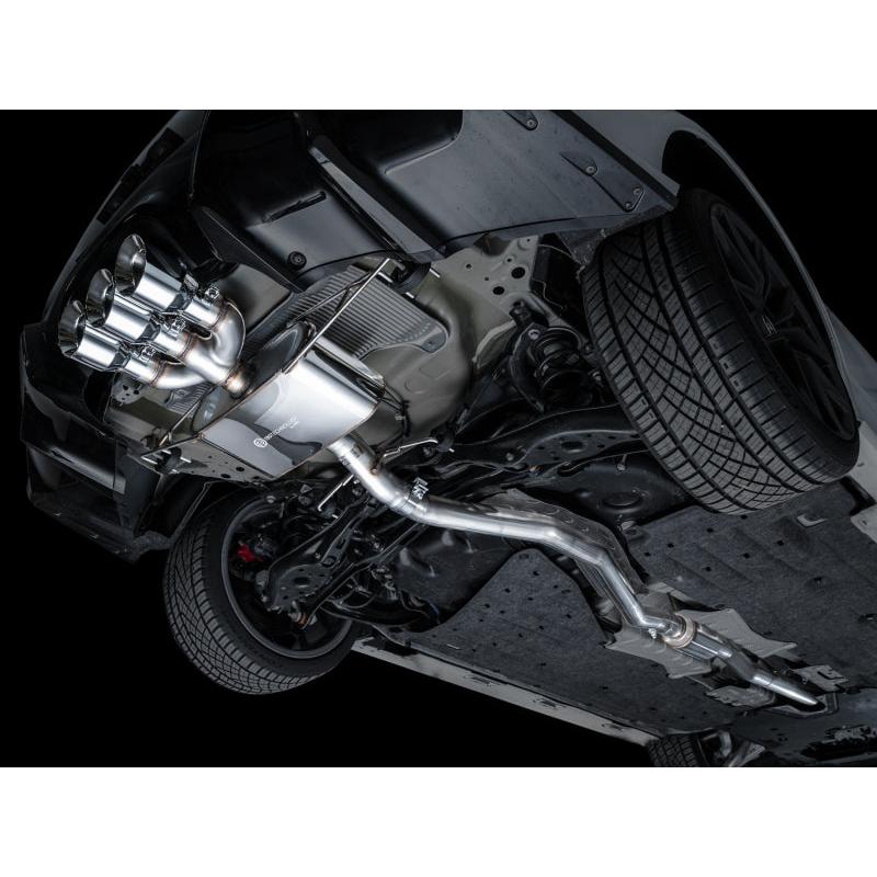 AWE Tuning 2024 Acura Integra Type S DE5 FWD Touring Edition Exhaust w/ Triple Chrome Silver Tips-SR1 Performance