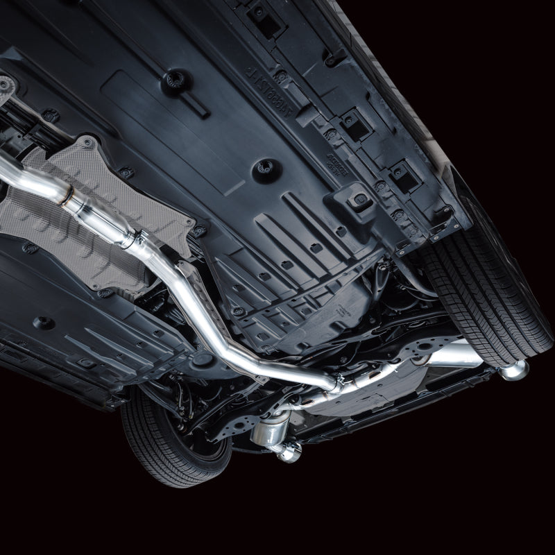 AWE Tuning 22+ Honda Civic Si/Acura Integra Touring Edition Catback Exhaust - Dual Chrome Silver Tip-SR1 Performance