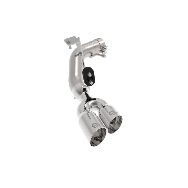 aFe Rebel Series 3in 304 SS Axle-Back Exhaust Side Exit w/ Polished Tips 19 Ford Ranger L4-2.3L (t)-SR1 Performance