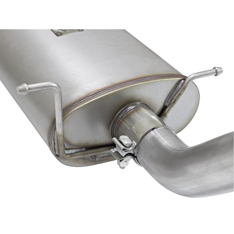 aFe MACHForce XP Exhausts Cat-Back Black Tip 09-17 GM Silverado 1500 4.3/5.3L RegCab SB/LB-SR1 Performance