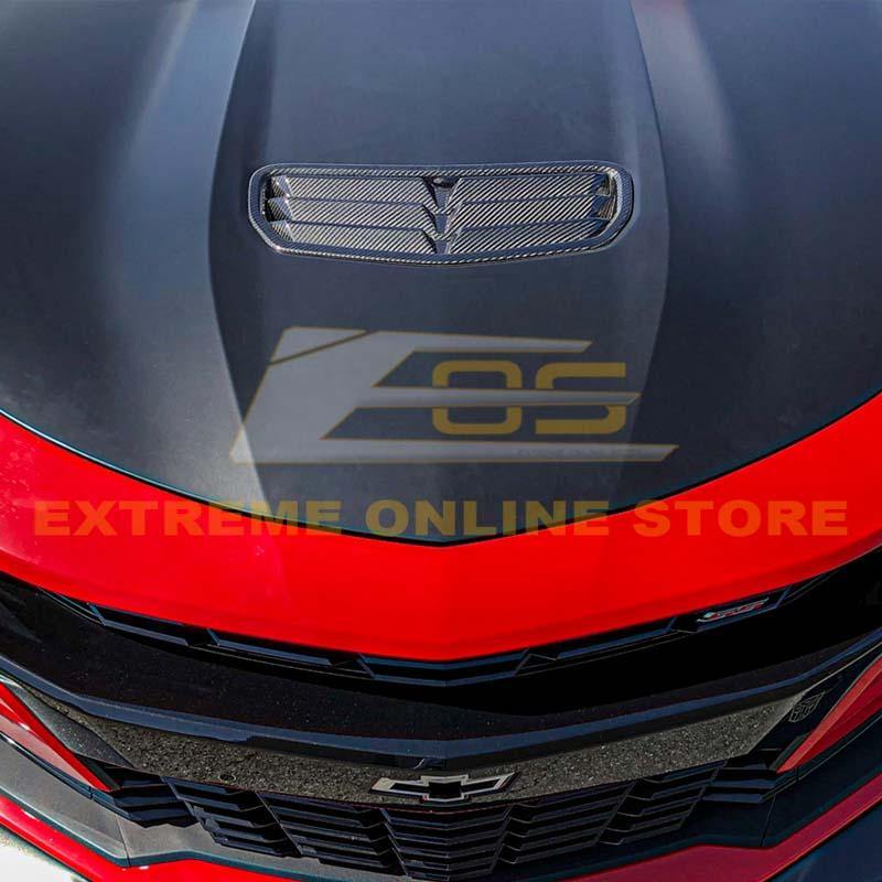 2019-Up Camaro LT1 / SS Carbon Fiber Hood Vent - Extreme Online Store