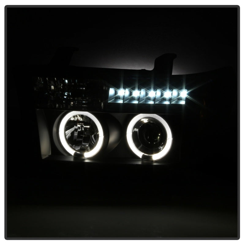 Spyder Toyota Tundra 07-133 Projector Headlights LED Halo LED Blk PRO-YD-TTU07-HL-BK-SR1 Performance