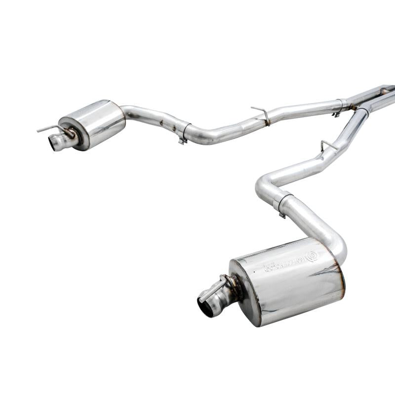AWE Tuning 2015+ Dodge Challenger 6.4L/6.2L Non-Resonated Touring Edition Exhaust - Use Stock Tips-SR1 Performance