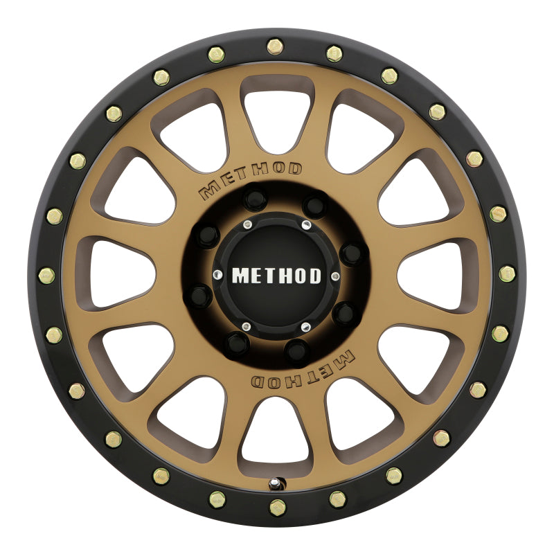 Method MR305 NV 20x10 -18mm Offset 8x170 130.81mm CB Bronze Wheel-SR1 Performance