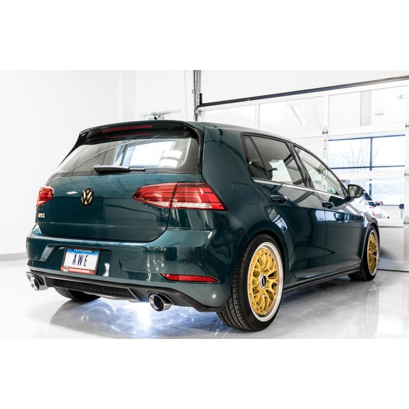 AWE Tuning Volkswagen GTI MK7.5 2.0T Touring Edition Exhaust w/Chrome Silver Tips 102mm-SR1 Performance