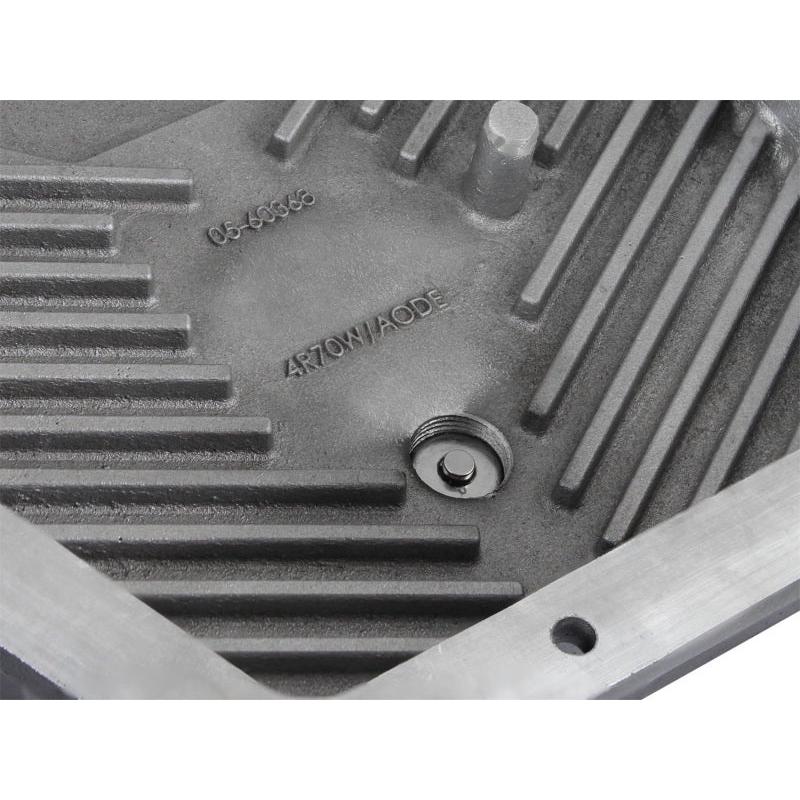 afe Transmission Pan (Black); Ford Trucks 94-08 AODE-SR1 Performance