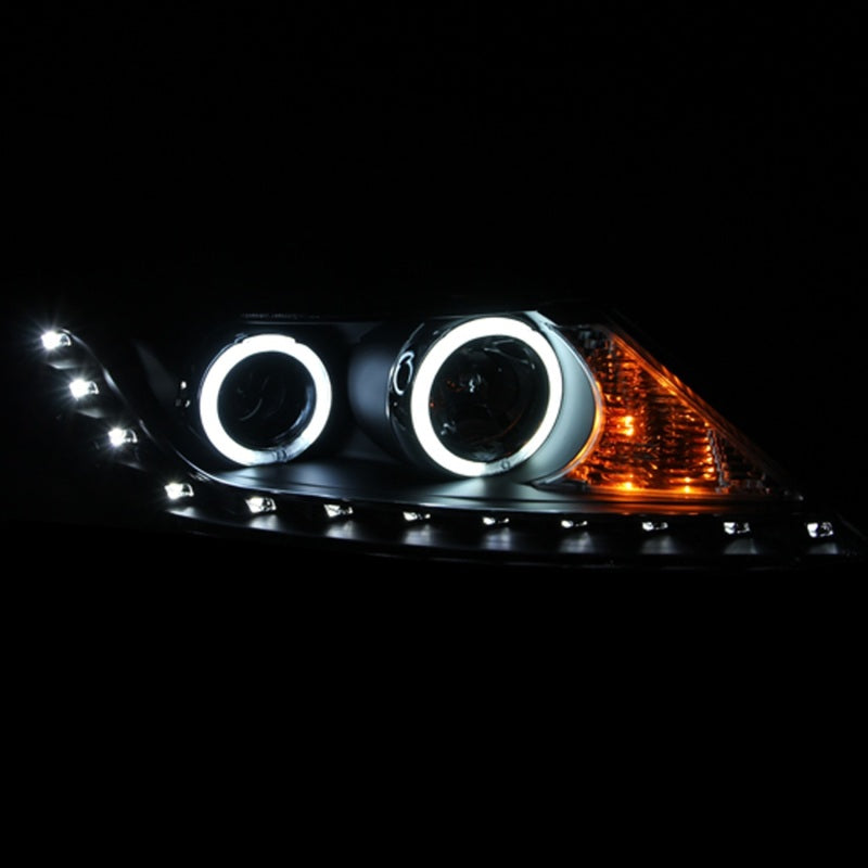 ANZO 2011-2013 Kia Sorento Projector Headlights w/ Halo Chrome (CCFL)-SR1 Performance