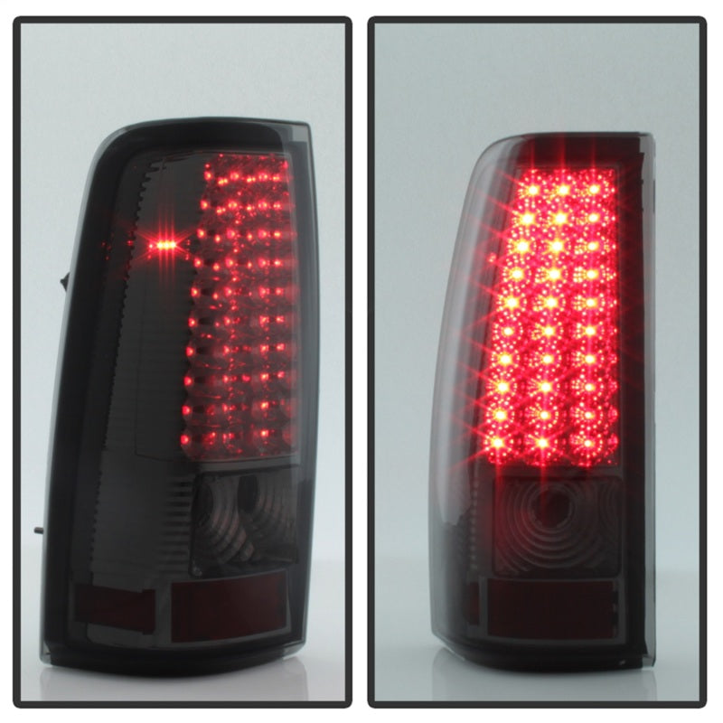 Xtune Chevy Silverado 1500/2500/3500 99-02 99-03 LED Tail Lights Smoke ALT-ON-CS99-LED-SM-SR1 Performance