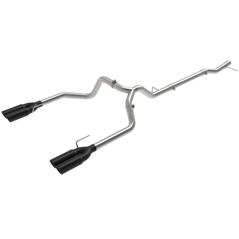 aFe 23-24 GM Trucks L6-3.0L (td) LZ0 Vulcan Series 3in 304 SS DPF-Back Exhaust System w/ Black Tip-SR1 Performance