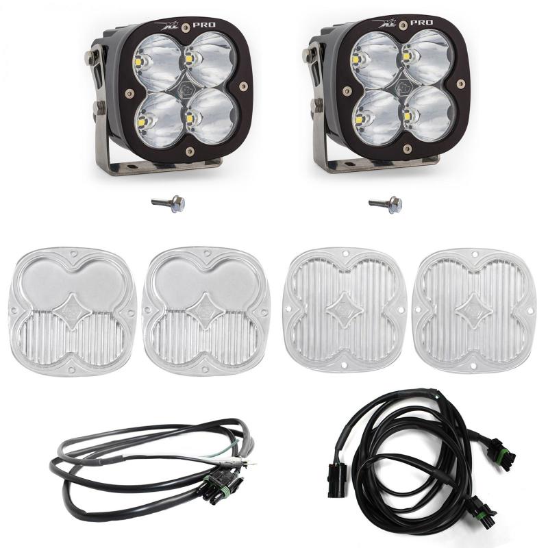 Baja Designs 2021+ Ford Bronco A Piller Light Kit XL Pro Spot w/Upfitter-SR1 Performance
