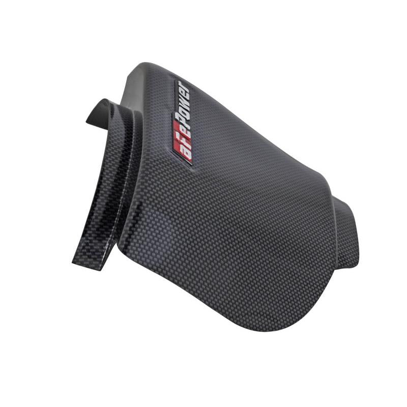 aFe MagnumFORCE Intake Rain Shield 15-16 Dodge Challenger SRT Hellcat 6.2L V8 (sc) - Carbon Finish-SR1 Performance