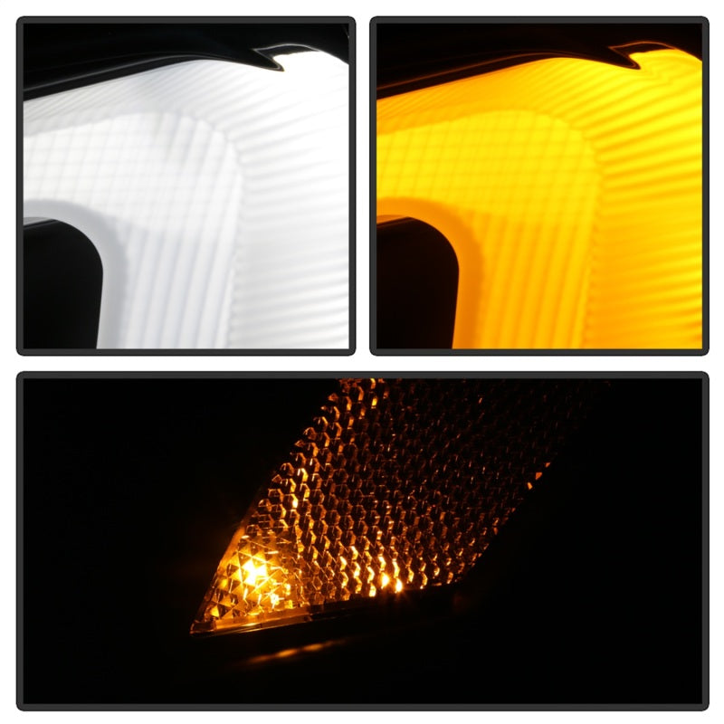Spyder Subaru Impreza WRX 15-20 Halogen Model Projector Headlights - Black PRO-YD-SWRX15SI-SBSEQ-BK-SR1 Performance
